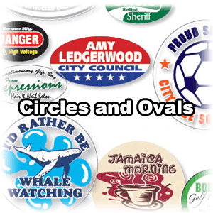 Circle and Oval Decals